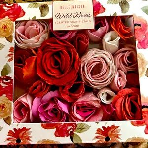 Wild Rose scented soap petals